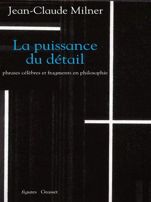 cover image of La puissance du détail
